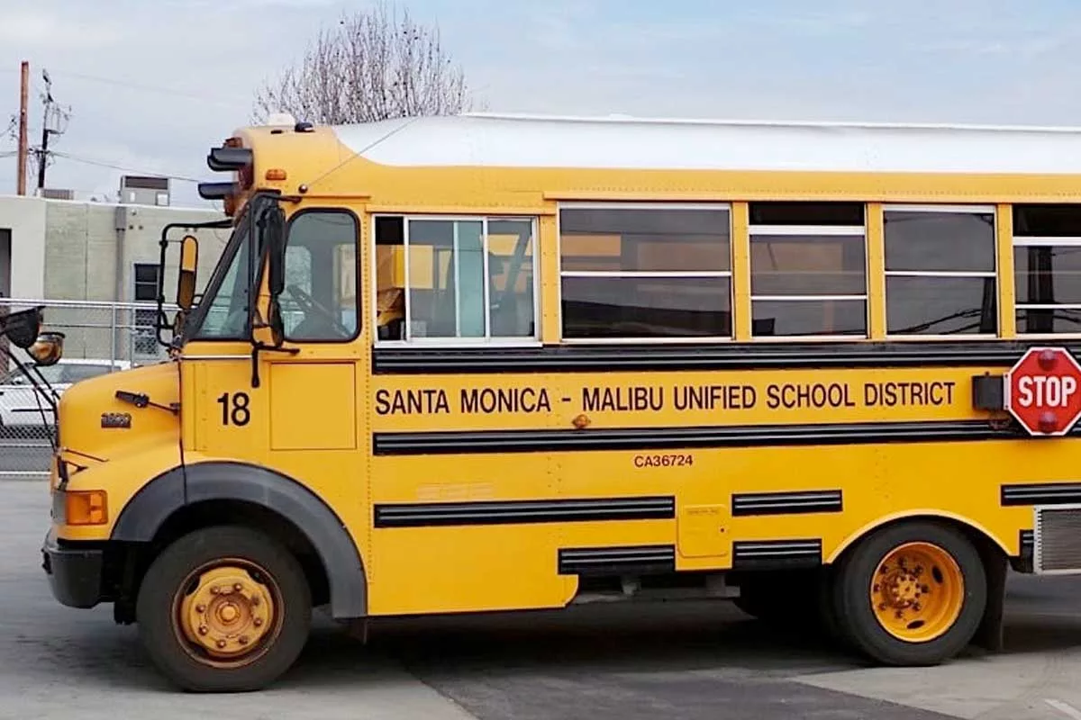 santa monica school bus